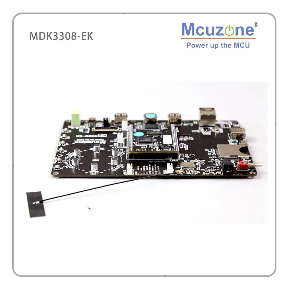 Rockchip RK3308 MDK3308-EK четырехъядерный Cortex-A35 до 1 3 ГГц 512 Мб DDR3/3L 8 ГБ eMMC AI VA 7LCD EC20 4G WIFI UVC