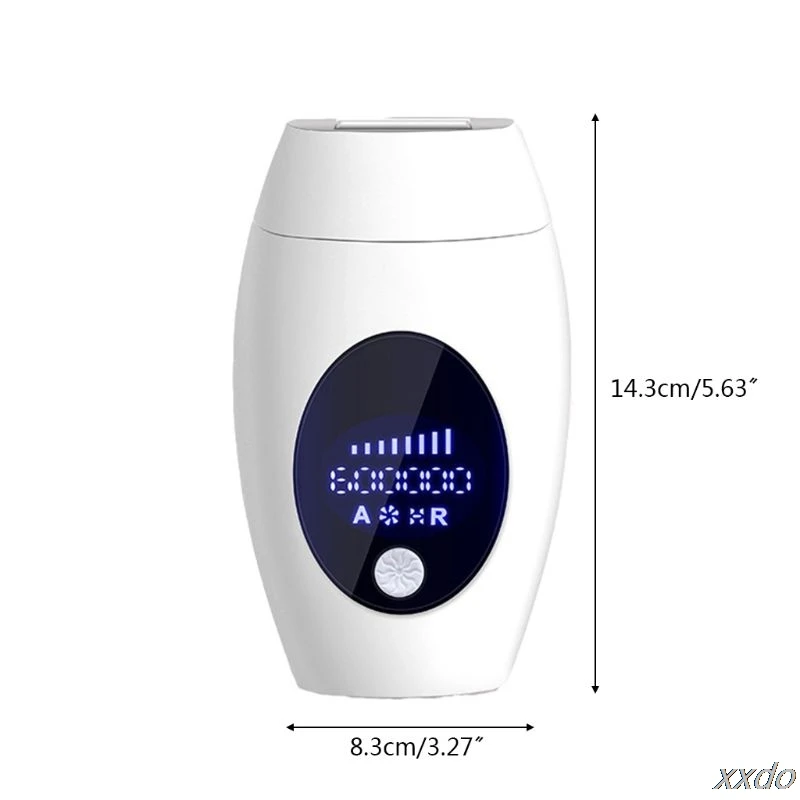 

600000 Flashes Permanent Epilator LCD Screen Painless Women Hair Removal Device