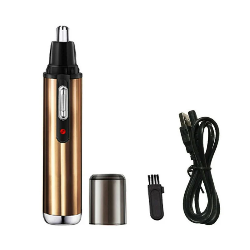 Электрический триммер для бритья волос в носу безопасный уход за лицом носовой