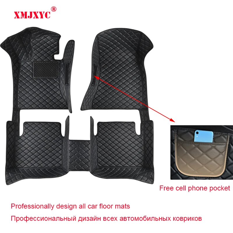 Прочный кожаный автомобильный напольный коврик для RENAULT Megane Clio DUSTER SANDERO/STEPWAY FLUENCE