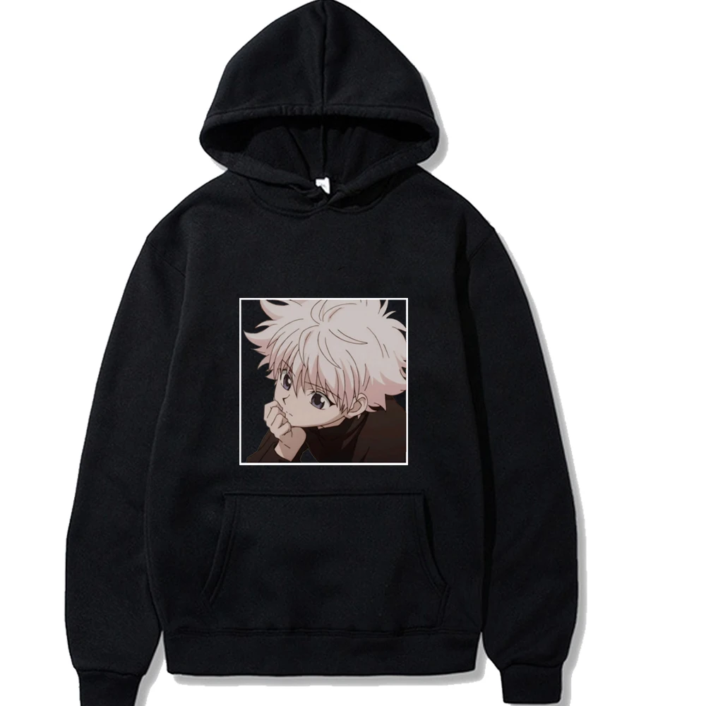 

Hunter X Hunter Hoodie Long Sleeves Loose Pullovers Tops Unisex Clothes