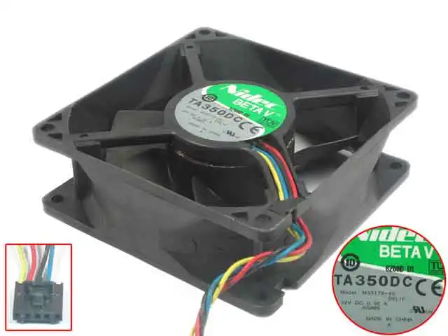 Серверный охлаждающий вентилятор Nidec TA350DC M35172-35 DC 12V 0.55A 92x92x32 мм |