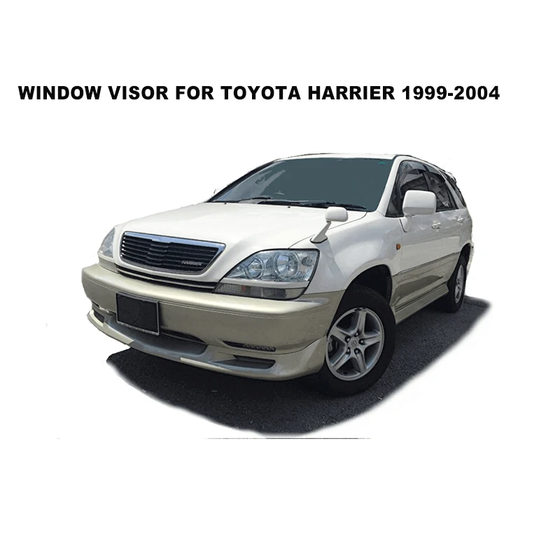 

Side Window Deflectors For Toyota Harrier 1999 2000 2001 2002 2003 2004 Window Visor Weather Shields SUNZ