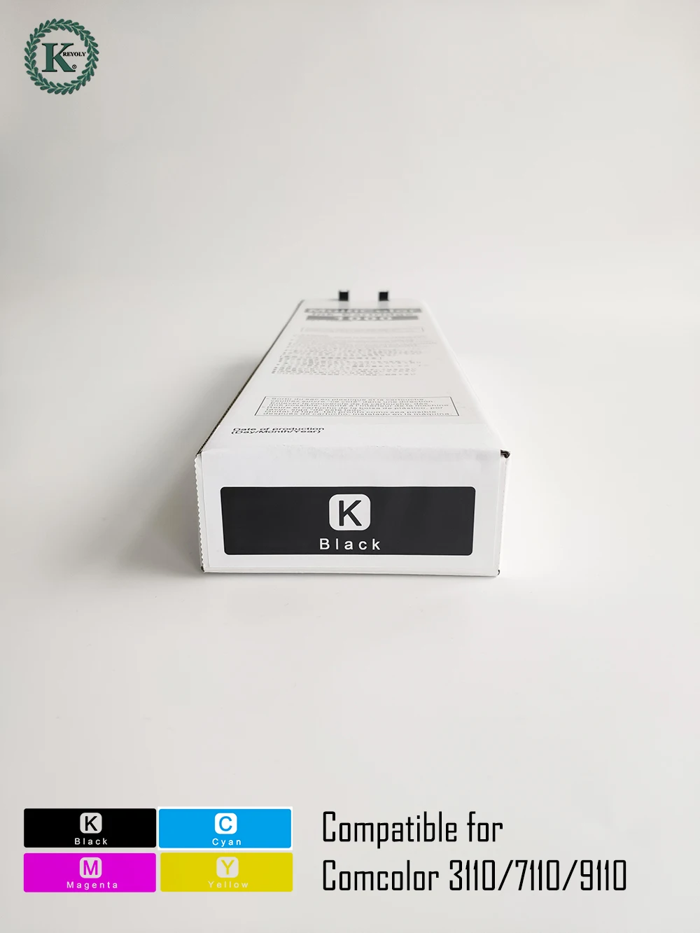 Совместимый Чернильный Картридж для струйного принтера rice comcolor 3110 7110 9110 1000 мл BK C M