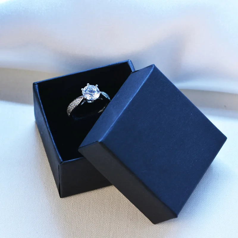 PANSYSEN ювелирные изделия посылка Коробка кольцо серьги гвоздики Бижутерия