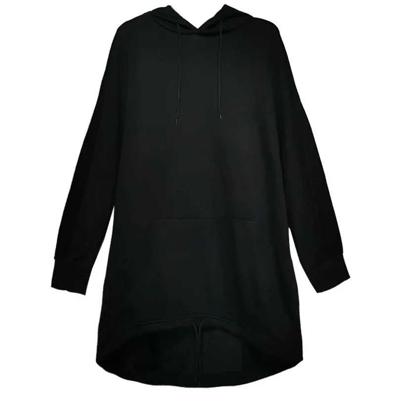 Женская мода 2019 новая свободная повседневная тонкая длинная осенняя с капюшоном