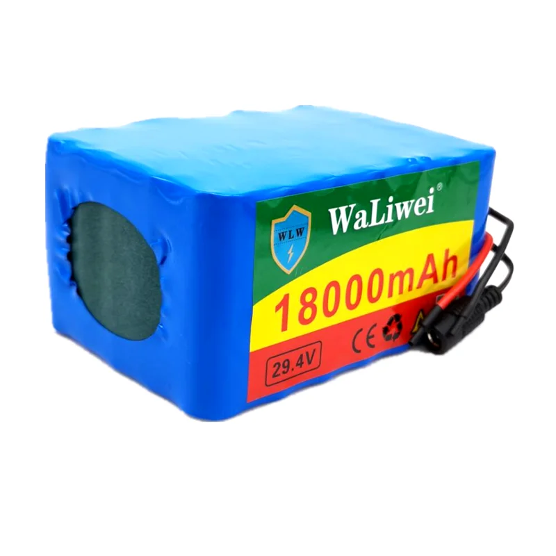 Литий ионный аккумулятор для инвалидного электрического велосипеда 29 4 в 18 Ач 7S5P