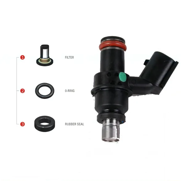 Бесплатная доставка 100 комплектов комплект для ремонта топливного инжектора Suzuki