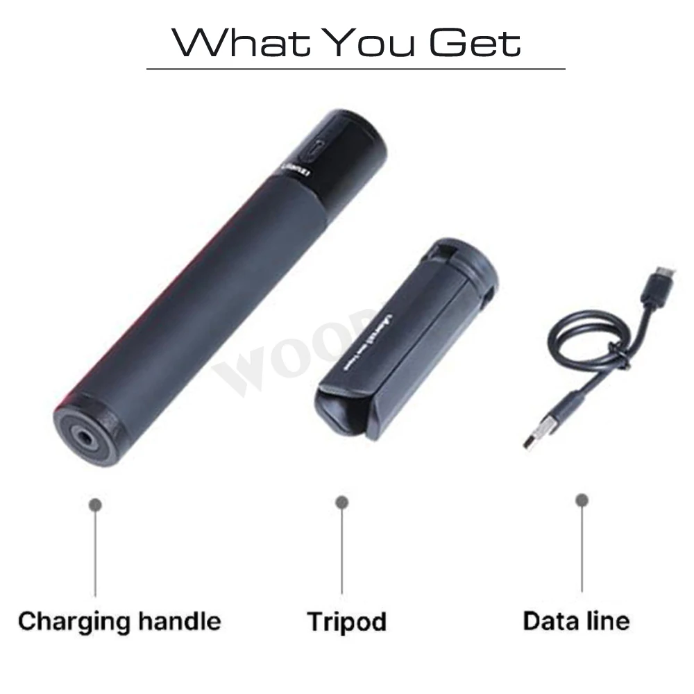 Внешний аккумулятор на 10000 мА · ч 18 Вт с ручкой и мини-штативом | Электроника