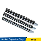 3 шт., органайзер для торцевых ключей, 340 мм, 14 дюйма, 38 дюйма