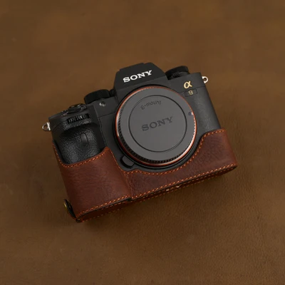 Ручная работа фото камера натуральная кожа сумка корпус чехол для sony A7R4 A7RM4 A7RIV A74 Alpha 7RIV ILCE-7RM4 защитный чехол