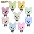 TYRY.HU, 1 шт., зажим для соски с кроликом из мультфильма, Детские аксессуары для прорезывания зубов ниппель для клипа, игрушечная цепочка для соски