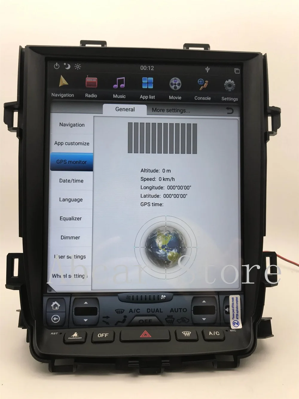 Tesla стиль Android 8,1 автомобильный dvd-плеер gps навигация для Toyota alphard Vellfire 20 серии 2007- PX6 радио CARPLAY HDMI