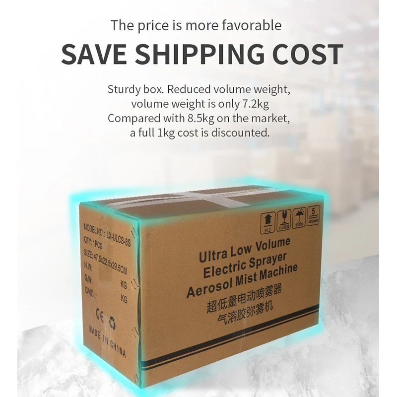 

Electric ULV sprayer Portable fogger machine Disinfection Machine for hospitals home ultra capacity spray machine fight drugs