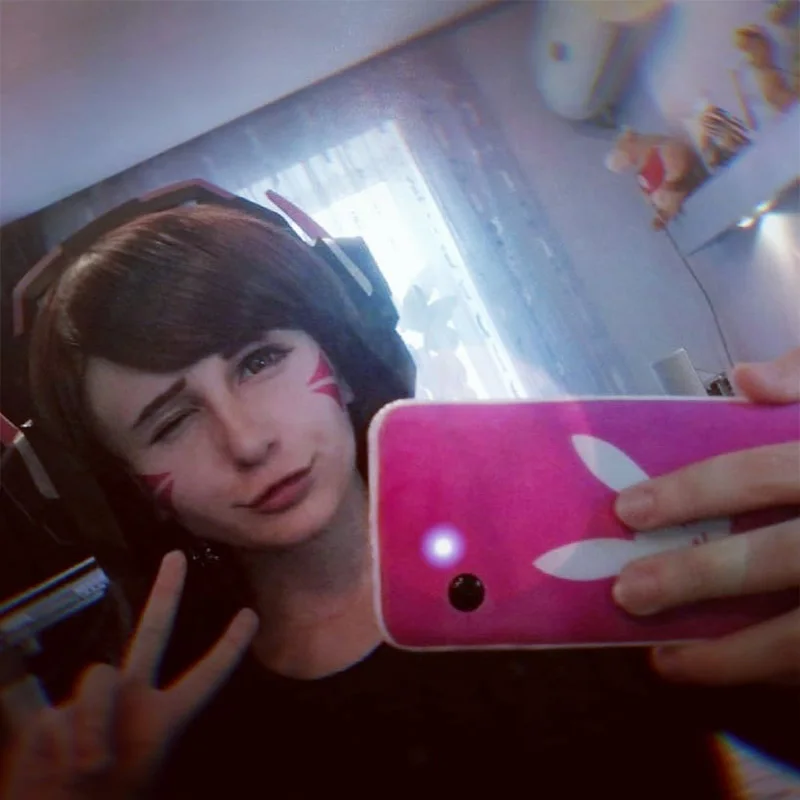 Аксессуары для косплея 3 вида стилей Dva водостойкая тату наклейка милое лицо с