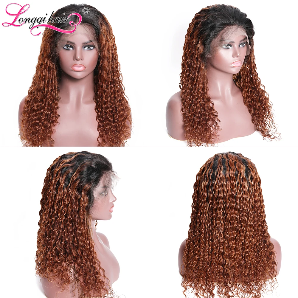 Чао эффектом деграде (переход от темного к T1B30 вьющиеся Синтетические волосы на