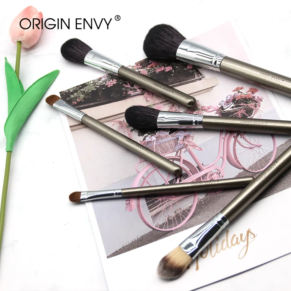 

ORIGIN ENVY 18Pcs With bag Makeup Brush Tools Set Eye Shadow Foundation Makeup Eyeliner Lip Professional Makeup Brush