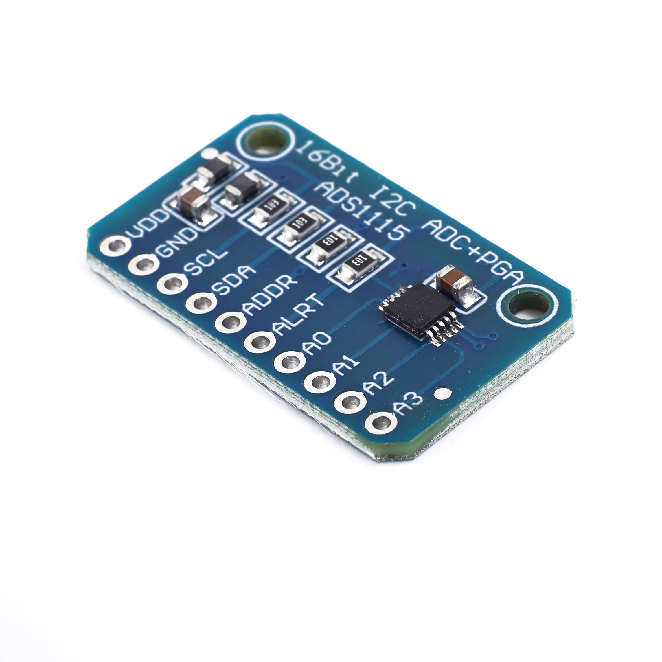 I2C ADS1115 16-битный ADC 4-канальный модуль с программируемым усилителем RPi