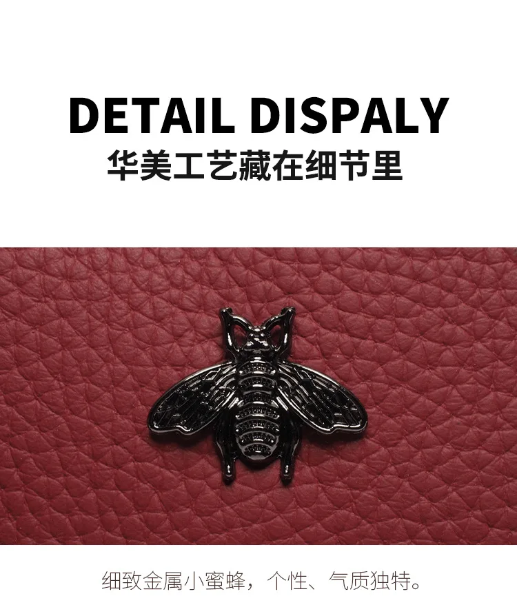 

Female Wallet Short Style Double Zipper Coin Purse Genuine Leather Women Girls Cute Mini Cards Holder Billfold
