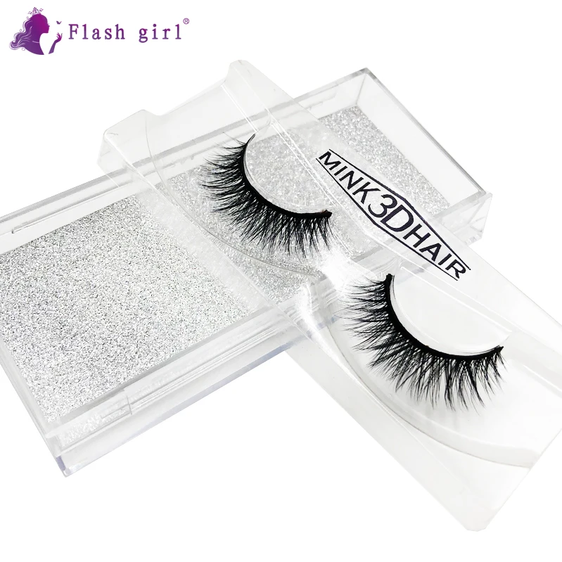 Flash girl soft W series W18 5D 100% handmade beautiful Mink lashes  - buy with discount