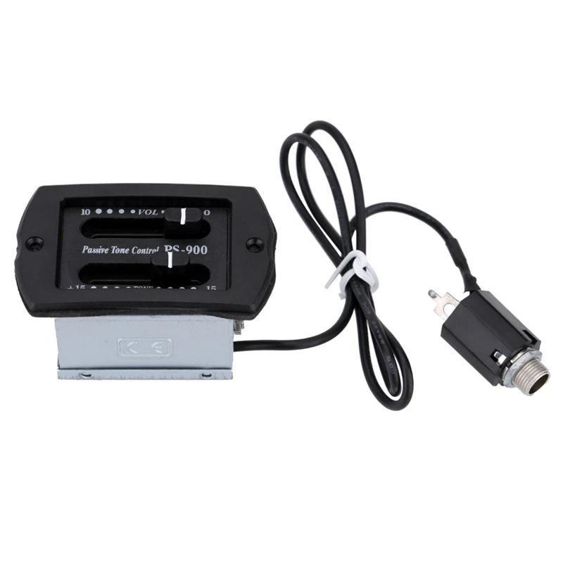 ГОРЯЧАЯ HG Акустическая гитара пассивный тон и регулятор громкости эквалайзер