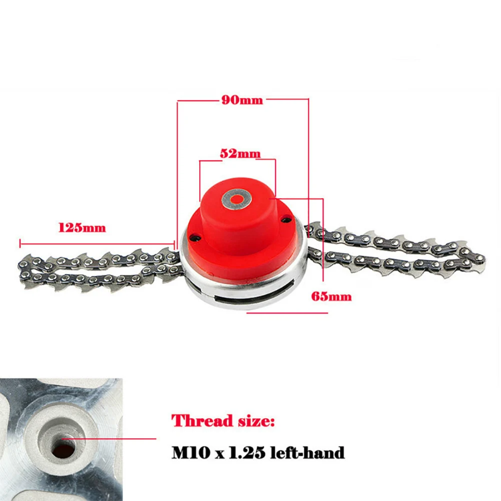 Головка триммера Черная/Красная 65 мм 1 шт.|Культиваторы| |