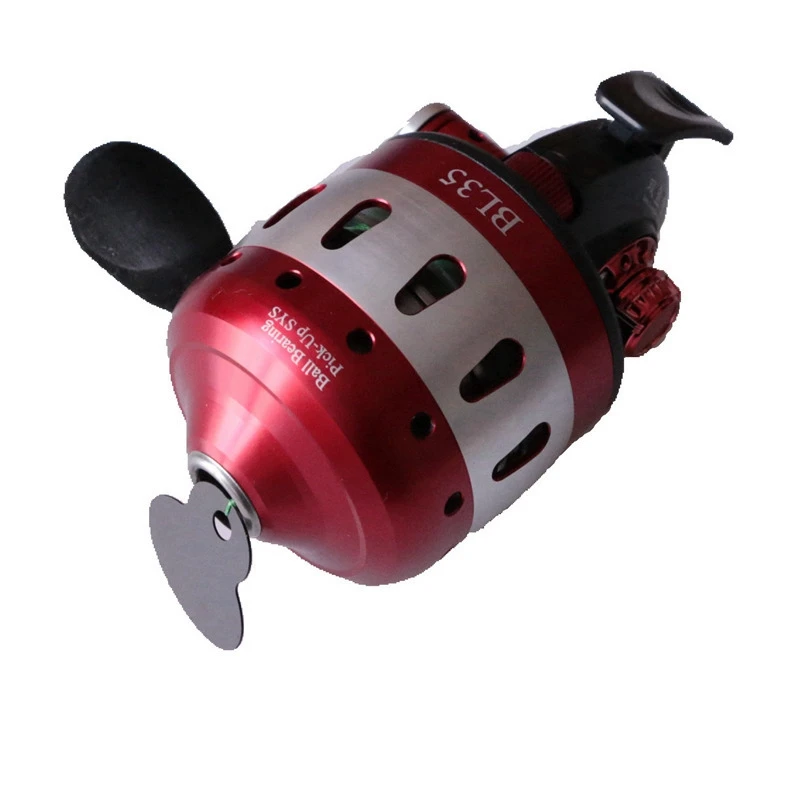 

SHUANGYU RAMPART BL35 Fishing Reel 6+1BB 3.6:1 Gear Compound Closed Metal Coil Wheel Outdoor with Wristband 5 PE Line 55M
