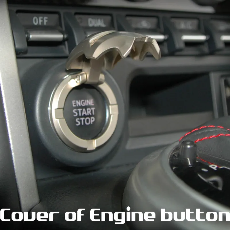Автомобильный интерьер двигатель зажигание старт стоп кнопка переключатель