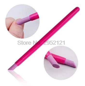 by dhl or ems 500pcs Nail Exfoliate Quartz Rod Cuticle Remover Manicure Care Pusher Mill Grinding Tools new | Красота и здоровье