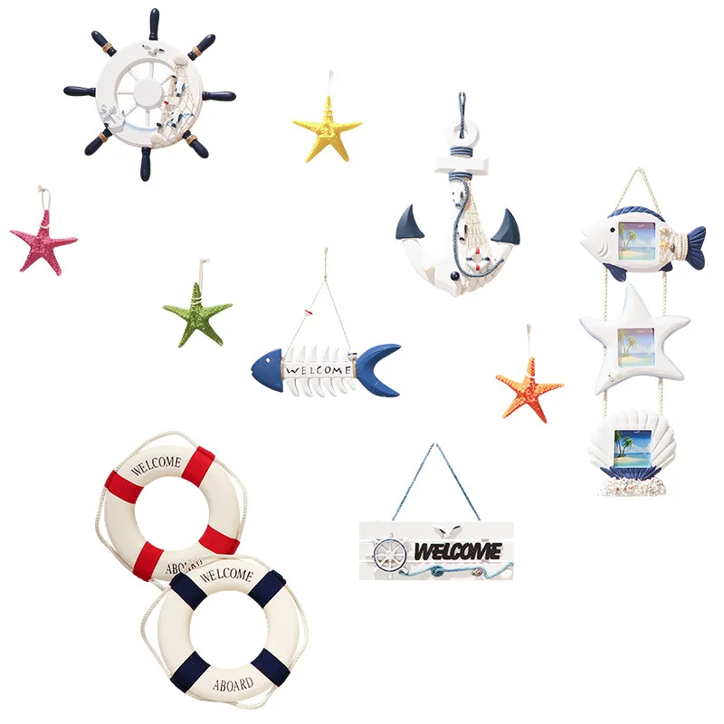 11 шт. креативная фоторамка с изображением океана|Статуэтки и миниатюры| |