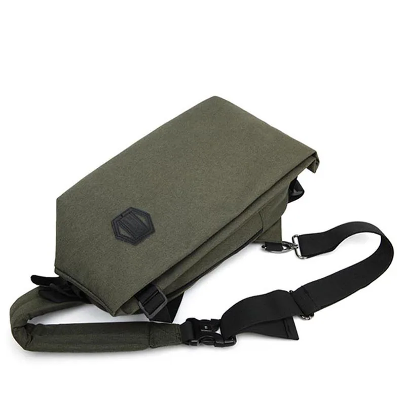Мужская модная нейлоновая тканевая маленькая сумка с наплечной лямкой через