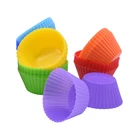 12 шт., подкладка для кексов, разноцветный держатель для кексов