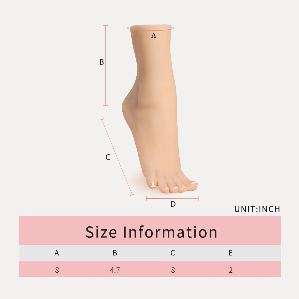 Силиконовые гелевые украшения CYOMI супер мягкая удобная женская форма нога мебель