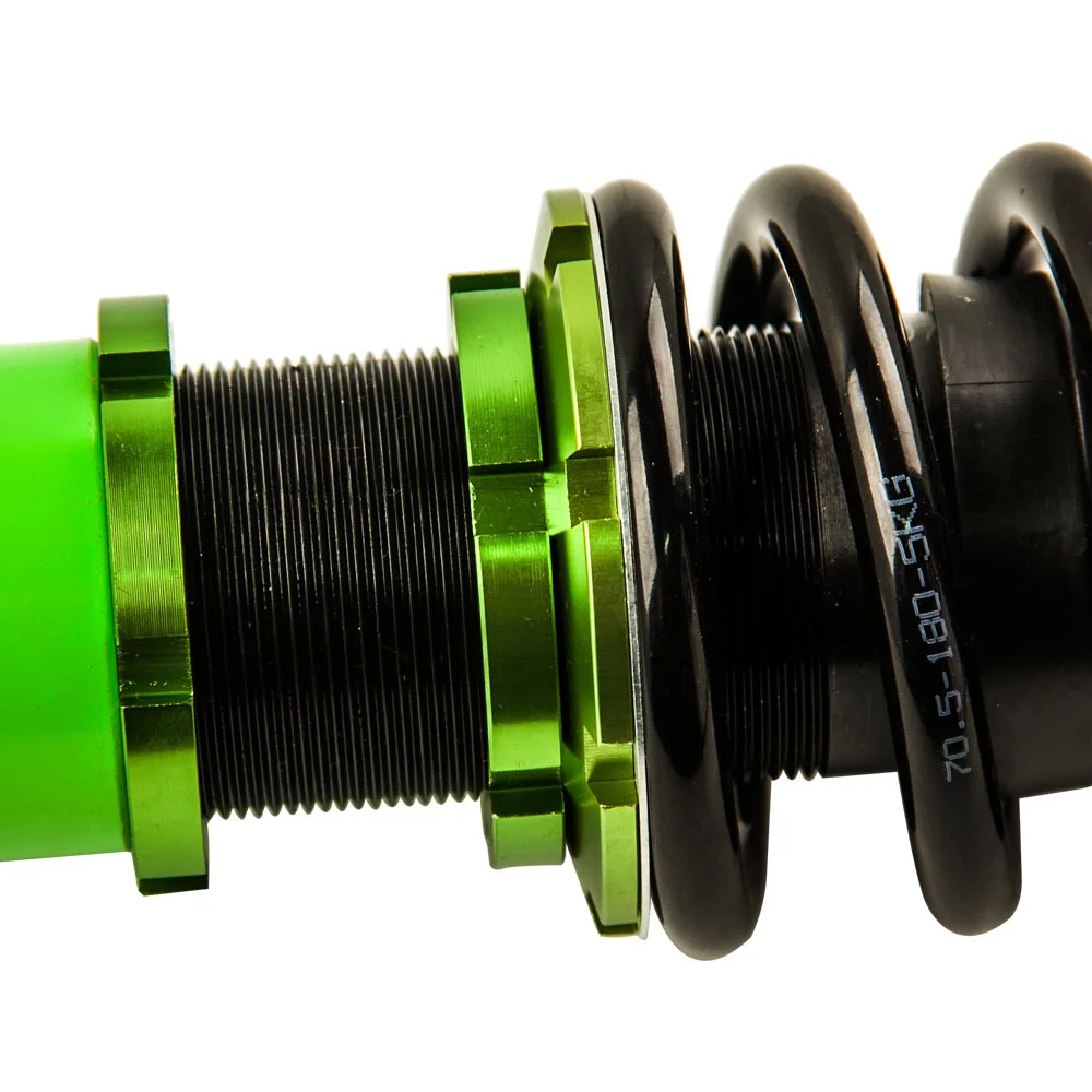 Наборы для понижения Coilover Honda Civic EK EJ 96-00 зеленая подвеска с регулируемой высотой