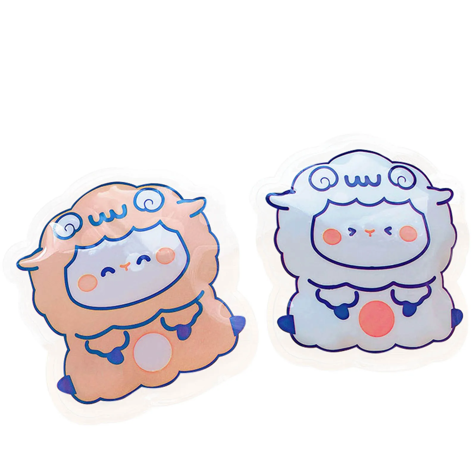 

2021 Cute Cartoon Instant Self Heating Pack Warmer Portable hand warmer 2PC Mini Winter Reusable Gel Hand Warmer