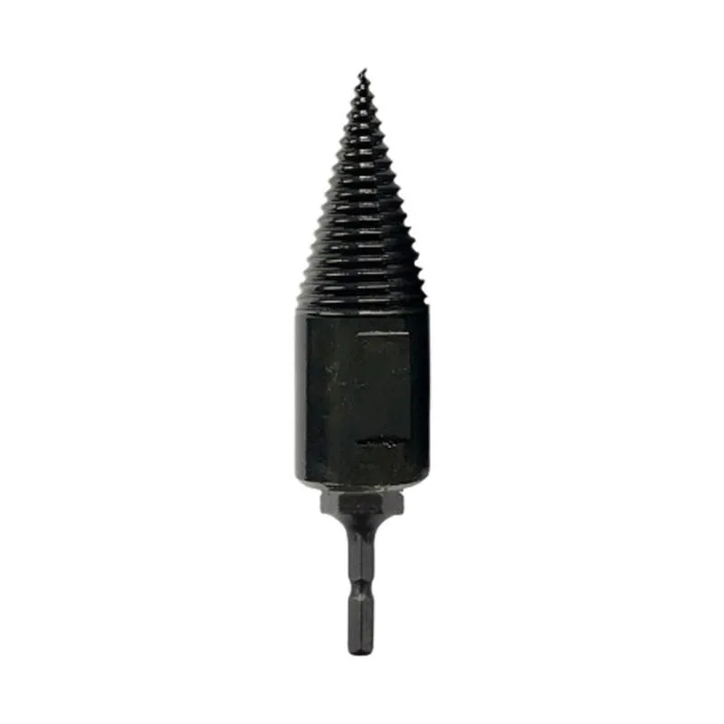 

1PCS Hex Shank Firewood Splitter Machine Drill Wood Cone Reamer Punch Driver Drill Bit Split Drilling Tools