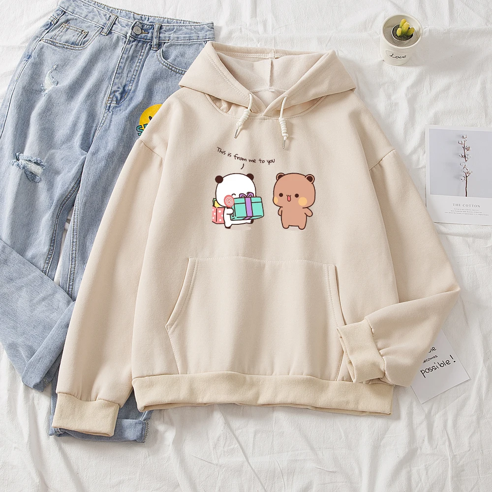 

Милые толстовки в стиле Харадзюку С мультяшным принтом, Женская Толстовка Ullzang, хлопковая Повседневная Милая Толстовка большого размера, модная Толстовка с принтом