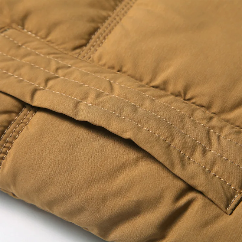 

2019Autumn Winter Fashion TankTop Men's Sleeveless Jacket Thicken Cotton Slim Vest Warm Vest Winter Male Waistcoats Windbreakers