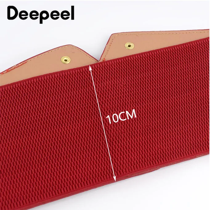 Deepeel 1 шт. женский модный тонкий корсет Cummerbunds эластичные ремни натуральный пояс с