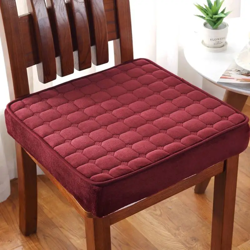 Plush Tatami Cushion Winter Sponge Thicken Car Mat Non-Slip Dining Chair Seat Pad Floor Padding Home Decor Sofa Pillows | Дом и сад