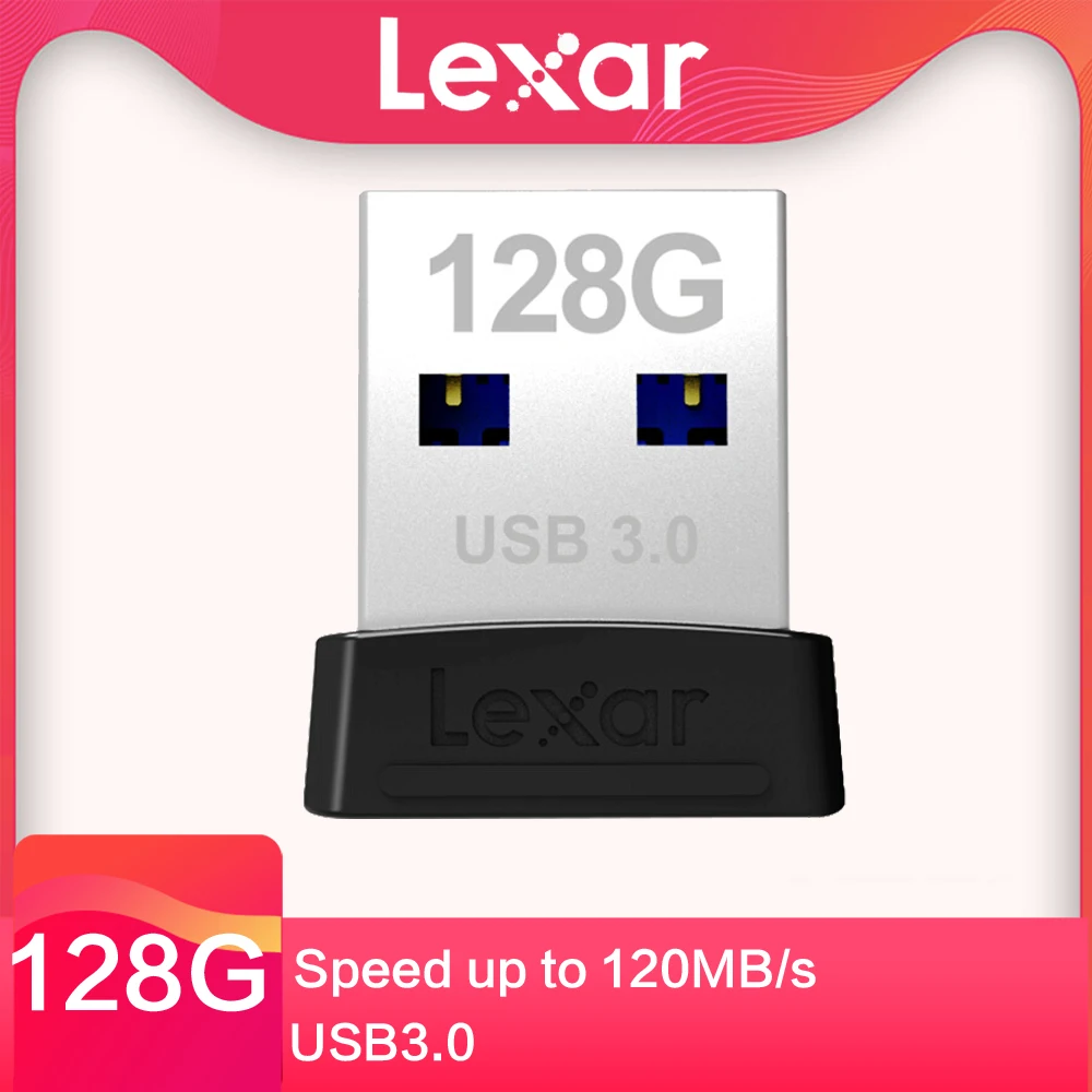 LEXAR оригинальный USB 3 0 Флешка 100 МБ/с./с Memoria флеш накопитель 32 Гб 64 128 ГБ 120 мини u диск