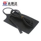 Многоразовая силиконовая подушка с отрицательной пластиной, штекер 145*245*4 мм-Рем, 3 м