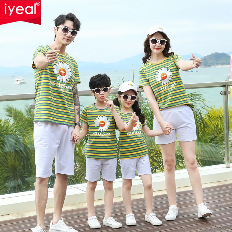 

Футболки для семьи, модная рабочая одежда, одежда для маленьких девочек, одежда для отца, сына, хлопка, семейный образ, одежда для мальчиков, ...