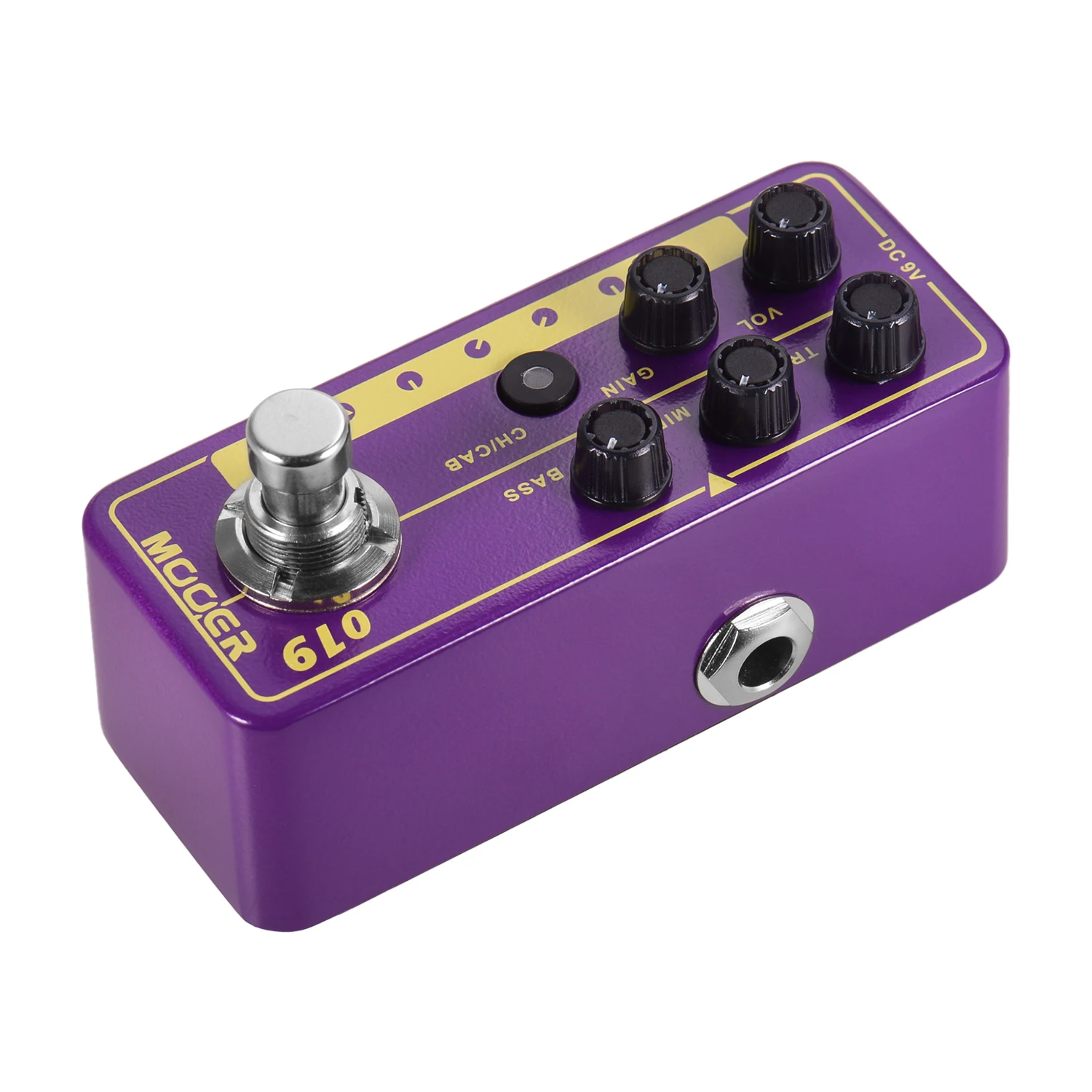 Mooer MICRO PREAMP Series 019 UK Gold PLX Digital Preamp Preamplifier Guitar Pedal Cabinet Simulation Dual Channels 3-Band EQ | Спорт и