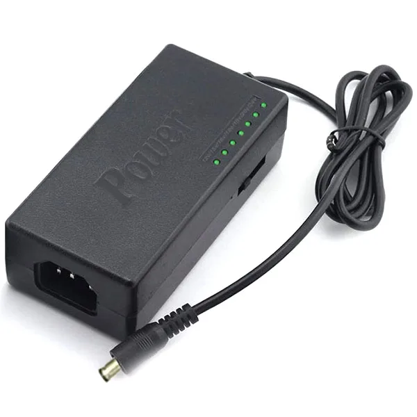 

34Pcs Universal Power Adapter 96W 12V To 24V Adjustable Portable Charger For Dell Toshiba Hp Asus Acer Laptops Eu-Plug