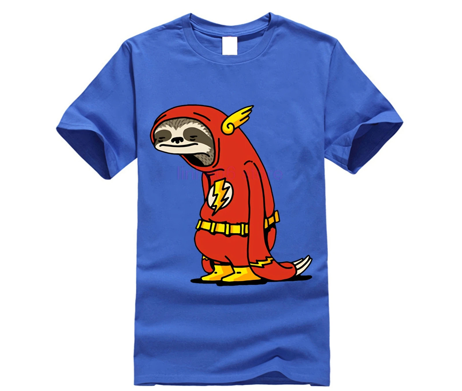 Забавные футболки с надписью The Flash Мужская нейтральная Футболка мужская красная