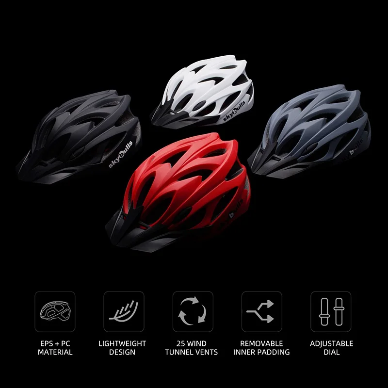 Skybulls MTB дорожный велосипедный шлем человек Сверхлегкий шлем велосипед цельно-Формованный открытый спортивный защитный шлем capacete ciclismo