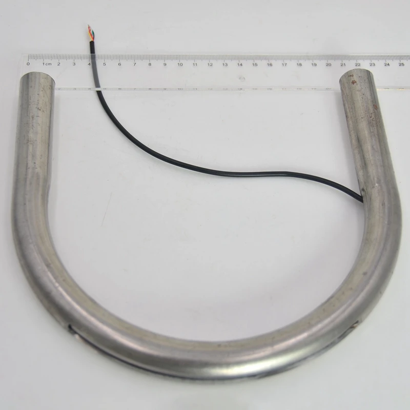 

Universal Motorcycle Flat Rear Seat Hoop Frame Loop with LED Brake Turn Tail Brake Light for Suzuki Honda 22.7cmx20.5cm