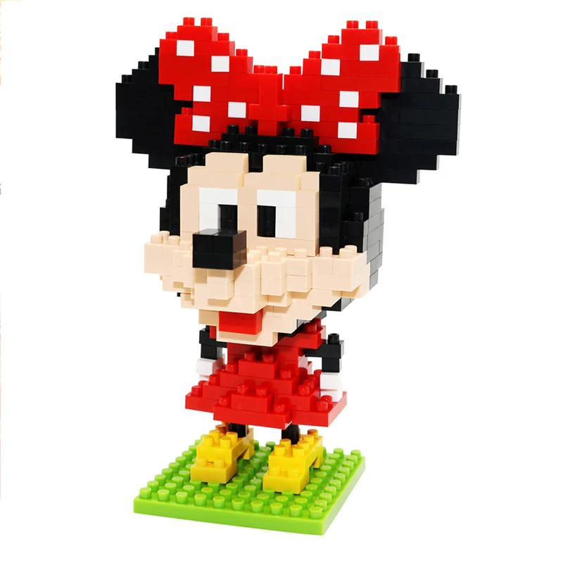 Конструктор Disney игровой конструктор для мозга Микки и Минни сборные блоки в виде