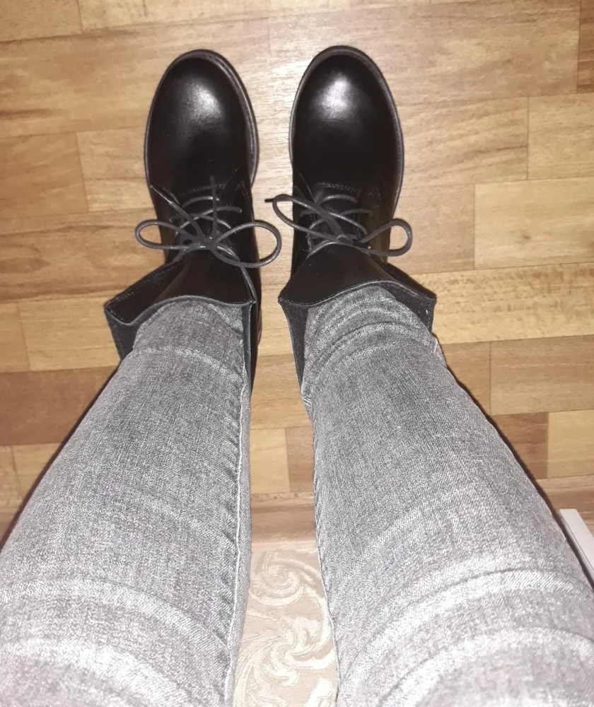 Из искусственной кожи Ботильоны на сезон осень-зима Ботинки Женская обувь